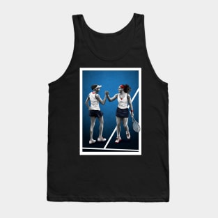 Serena & Venus Williams Tennis Artwork Tank Top